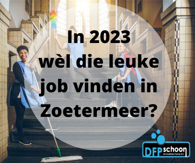 Vacature 2023 Zoetermeer