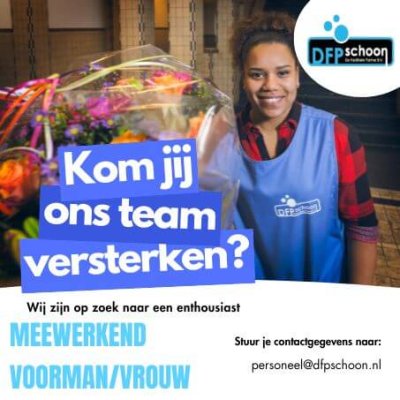 Vacature voorman of vrouw